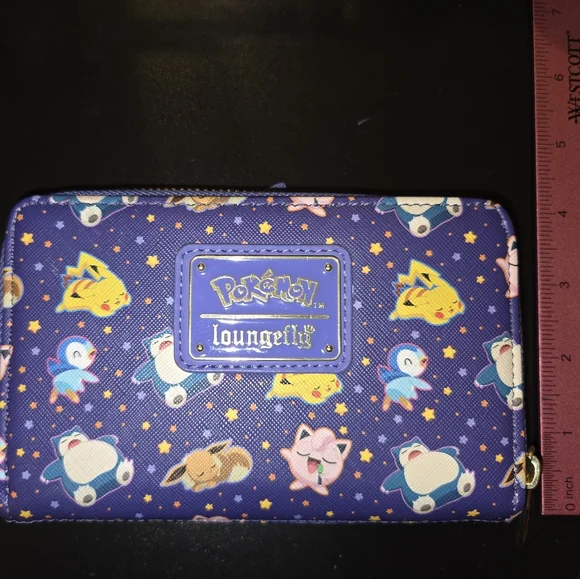 Loungefly Sleeping Pikachu & Friends Wallet - Picture 5 of 9